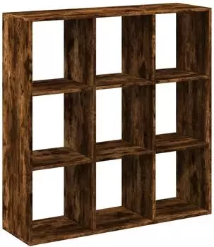 vidaXL Raumteiler-B&uuml;cherregal R&auml;uchereiche 102x29x103,5cm (Spanplatte)