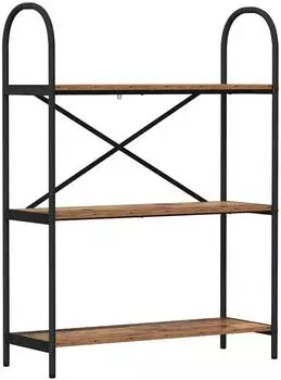 vidaXL B&uuml;cherregal Altholz-Optik 80x30x109cm