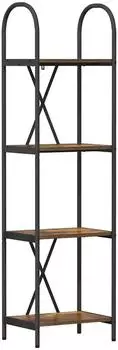 vidaXL B&uuml;cherregal ger&auml;ucherte Eiche 40x30x146cm Holzwerkstoff (879931)