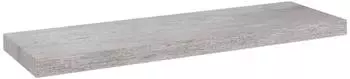 vidaXL Wandregal schwebend betongrau 80x23,5x3,8cm MDF