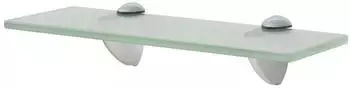 vidaXL Schweberegale 2 Stk. Glas 8mm, 30x20cm (3051534)
