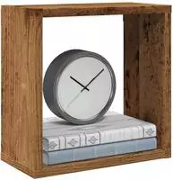 vidaXL W&uuml;rfel-Wandregale 6 Stk. Altholz-Optik 30x15x30 Holzwerkstoff