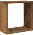 vidaXL Würfel-Wandregale Altholz-Optik 30x15x30cm (856578)