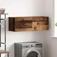 vidaXL Wandschrank 100 x 36,5 x 35 cm Holzwerkstoff Altholz