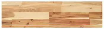 vidaXL Schweberegal 100x20x4cm Massivholz Akazie &ouml;lbehandelt (3279587)