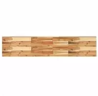 vidaXL Schweberegal 160x30x4 cm Massivholz Akazie &Ouml;lbehandelt