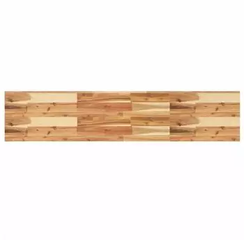 vidaXL Schweberegal 160x30x4cm Akazie Massivholz &ouml;lbehandelt (3279627)