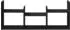 vidaXL Wandschrank 100x18x40cm, schwarz, Holzwerkstoff (854797)