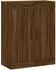 vidaXL Wandschrank 69,5x34x90cm Holzwerkstoff braune Eichenoptik (830411)