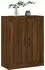 vidaXL Wandschrank 69,5x34x90cm Holzwerkstoff braune Eichenoptik (830411)