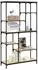 vidaXL Bücherregal Sonoma-Eiche 99x35,5x176 cm Holzwerkstoff und Stahl (835410)
