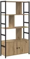 vidaXL B&uuml;cherregal 80 x 30 x 155,5 cm Holzwerkstoff Artisan-Eiche