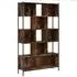 vidaXL Bücherregal Räuchereiche 102x28x172cm Holzwerkstoff