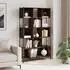 vidaXL Bücherregal Räuchereiche 102x28x172cm Holzwerkstoff