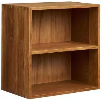 ebuy24 Townsville Wandregal mit vertikalen Fächern, Eiche (46-4291145)