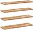 vidaXL Schweberegale 4 Stk. 100x20x2cm Massivholz Akazie ölbehandelt (3279510)