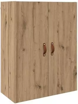 vidaXL Wandschrank Holzwerkstoff artisan-eiche 69,5x34x90 cm