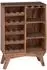 vidaXL Weinregal braun 60x30x90cm, massives Recyclingholz (42012373)