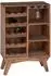 vidaXL Weinregal braun 60x30x90cm, massives Recyclingholz (42012373)