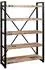 Massivmoebel24 Factory #144 Regal Mango 120x40x180cm natur bedruckt (09-350-559-1032)