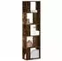 vidaXL Bücherregal 5 Böden Räuchereiche 45x23,5x162,5cm Holzwerkstoff (852784)