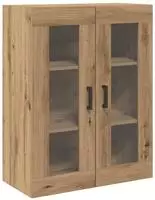 vidaXL Wandschrank Artisan-Eiche 69,5 x 34 x 90 cm Holzwerkstoff