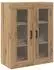 vidaXL Wandschrank mit Glastüren Artisan-Eiche 69,5x34x90cm (862169)