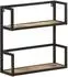vidaXL Wandregal 60x20x60cm, raues Mangoholz (321076XL)