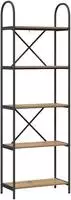 vidaXL B&uuml;cherregal 5 Ebenen 60 x 30 x 183 cm Holzwerkstoff