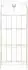 CLP Standregal Mia Eisen, 4 Ablagen, antik-creme (131511393)