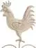 CLP Standregal Mia Eisen, 4 Ablagen, antik-creme (131511393)