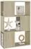 vidaXL Bücherregal Raumteiler Sonoma-Eiche 60x24x94cm (809074)
