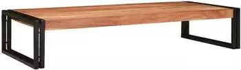 vidaXL Badezimmerspiegelschrank Akazie massiv, braun, 120x50x23cm (4102764)