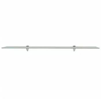 vidaXL Schweberegale 2 Stk. Glas 8mm 100x10cm (3051517)