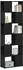 vidaXL Bücherregal/Raumteiler schwarze Eiche 60x24x186cm, 6 Fächer (862078)