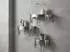 Wohnling Design Drops Wandregal 3er-Set Aluminium silber (WL7.534)