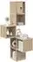 vidaXL Wand-Eckregal Sonoma-Eiche 48x48x120cm Holzwerkstoff (8012230)