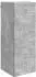 vidaXL Wandschrank Holzwerkstoff betongrau 33x34,5x90cm (898758)
