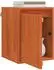 vidaXL Wandschrank 2 Stk., Kiefernholz massiv, wachsbraun, 30x30x40cm (869868)