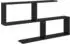 vidaXL Wandregal schwarze Eiche 100x12x50,5cm Holzwerkstoff (8012269)