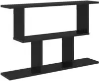 vidaXL Wandregal Schwarze Eiche 80 x 15 x 50,5 cm Holzwerkstoff