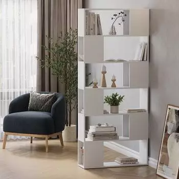 VICCO Eneos Raumteiler wei&szlig;, 80x186cm (55637)
