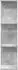 vidaXL Wandregal betongrau 22x15x100cm Holzwerkstoff (8012442)
