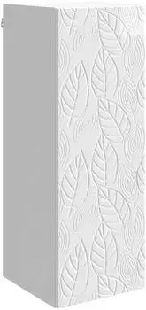 vidaXL Wandschrank Holzwerkstoff hochglanz wei&szlig; 33x34,5x90cm (898759)