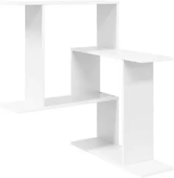 vidaXL Wandregal wei&szlig; 67x67x87cm Holzwerkstoff (8012220)