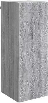 vidaXL Wandschrank Holzwerkstoff Sonoma-grau 33x34,5x90cm (898761)