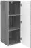 vidaXL Wandschrank Holzwerkstoff Sonoma-grau 33x34,5x90cm (898761)