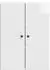 vidaXL Wandschrank Holzwerkstoff hochglanz weiß 66x34,5x90cm (899079)
