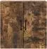 vidaXL Hängeschrank geräucherte Eiche 59x31x60cm Holzwerkstoff (898580)