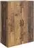vidaXL Wandschrank Holzwerkstoff, Altholz-Optik, 66x34,5x90cm (898913)